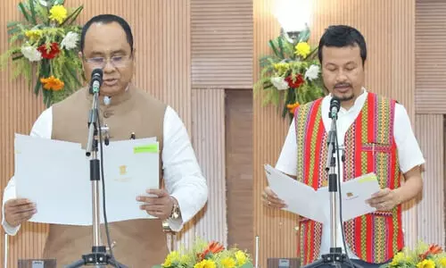Tripura ruling coalition led by BJP gets new member; two ministers from TIPRA sworn in