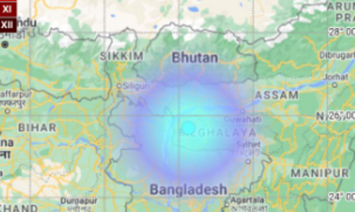 Earthquake of magnitude 4.0 hits Meghalaya