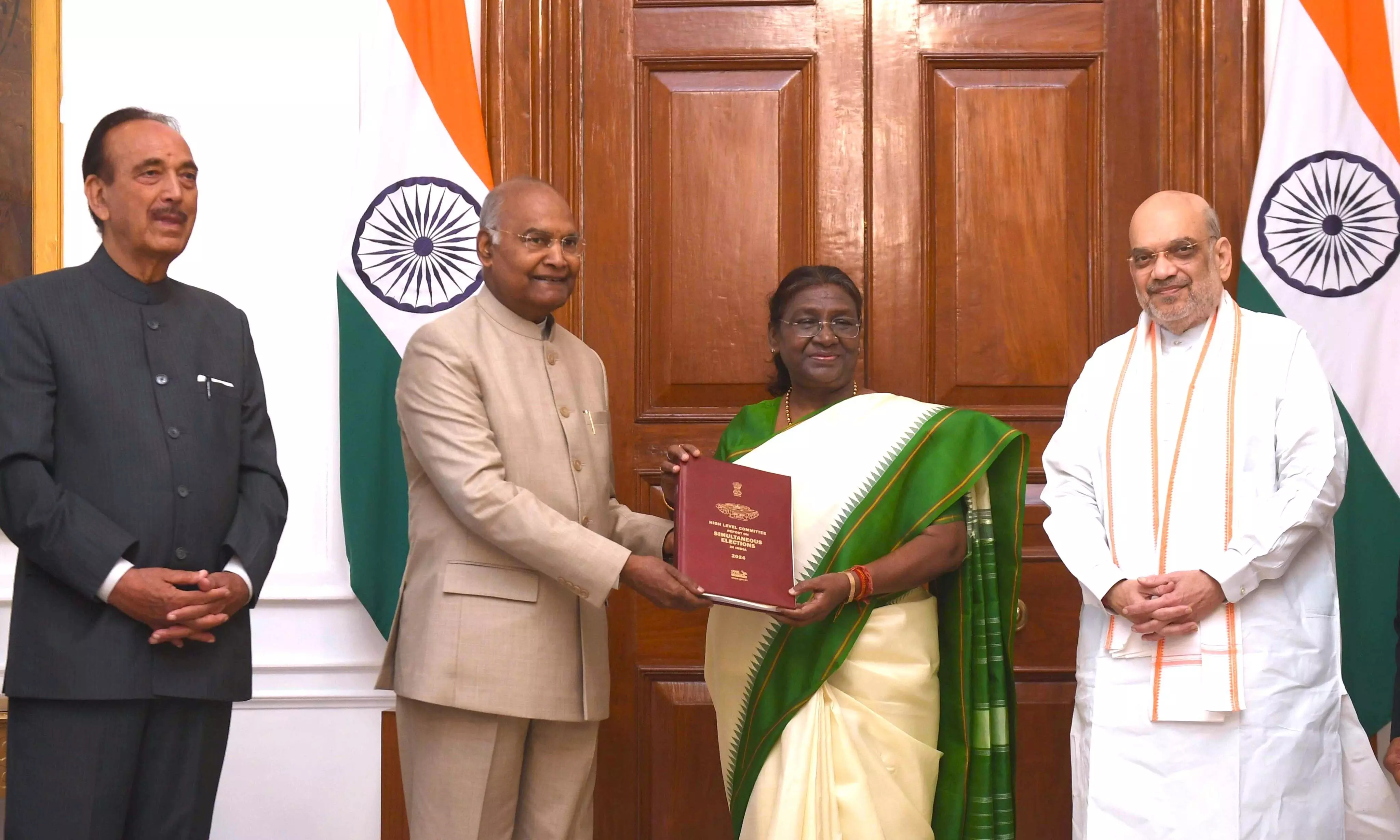 Former president Ramnath Kovind submits report on 'One Nation, One Poll'