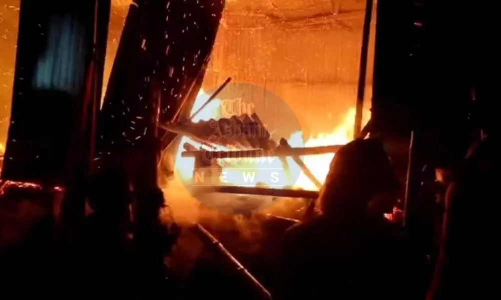 Major fire guts several houses in Barpeta, fire brigade fails to reach site Major fire guts several houses in Barpeta, fire brigade fails to reach site