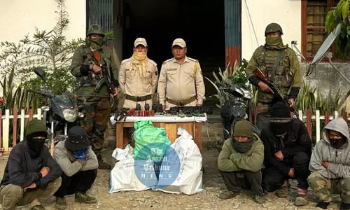 Five suspected militants arrested by Assam Rifles in Indo Myanmar Border