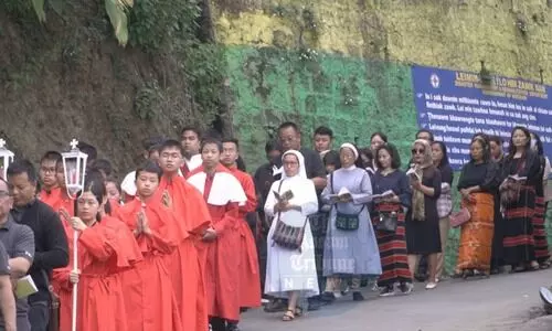 Mizoram solemnly observes Good Friday