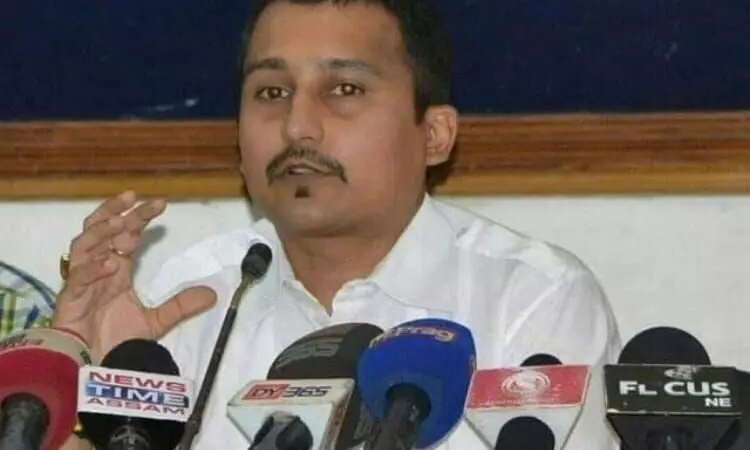 Assam: All India Professionals Congress president Gauravv Somani resigns Assam: All India Professionals Congress president Gauravv Somani resigns