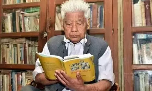 Eminent Assamese litterateur Bishweshwar Hazarika passes away at 91 in Guwahati