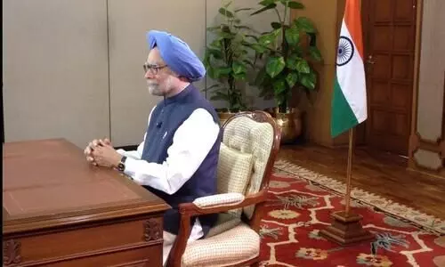 Former PM Manmohan Singh bids adieu to Rajya Sabha after three decades