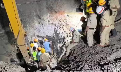 Karnataka: Two-year-old boy trapped in borewell rescued after 20-hour operation
