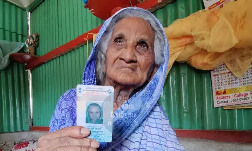 Assam: 117-year-old Sontoshi Bewa ready to cast her vote in Dhubri