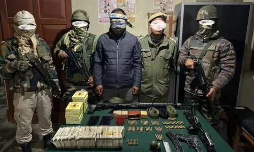 One apprehended with cash and arms in Manipurs Ukhrul