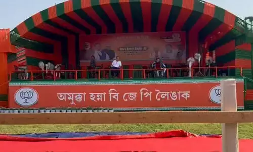 Preparations in full swing for Union Home Minister Amit Shahs visit to Manipur