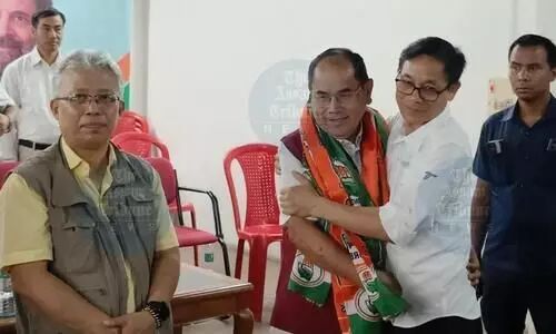 Suspended BJP MLA joins Congress party in Manipur