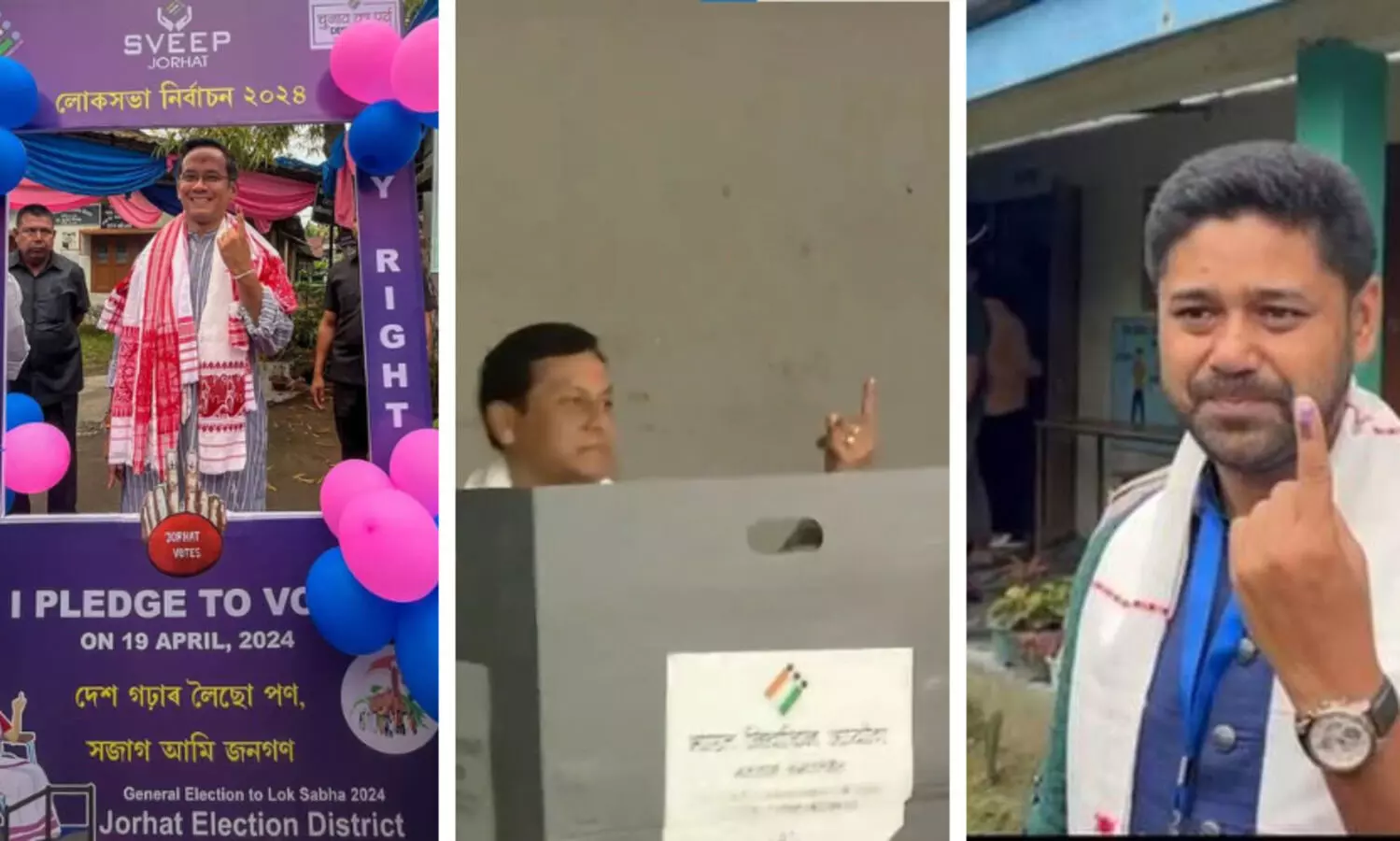 Assams first phase of LS Elections sees political heavyweights cast votes