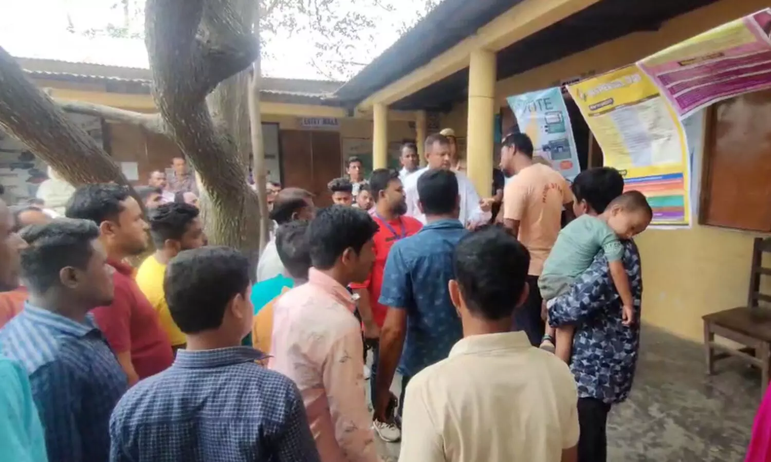 Woman arrested for disrupting voting process in Sonitpur