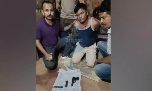 Assam: Youth held with arms & ammunition in Guwahati
