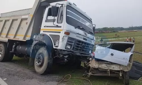 Assam: Dumper-car collision claims one life in Hailakandi; 2 critically injured