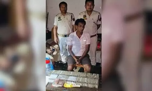 Assam: Money lender arrested with huge amount of cash in Hailakandi