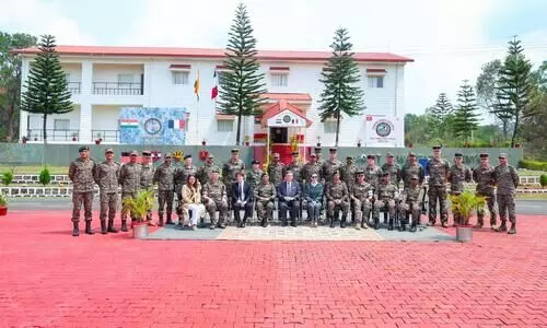 India-France joint military exercise commences in Meghalaya