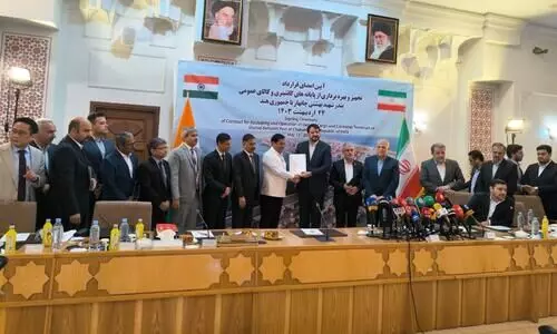 India signs 10 year pact with Iran to manage Chabahar Port