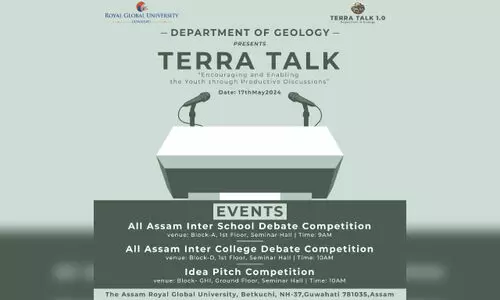 Royal Global University organises Terra Talk 1.0