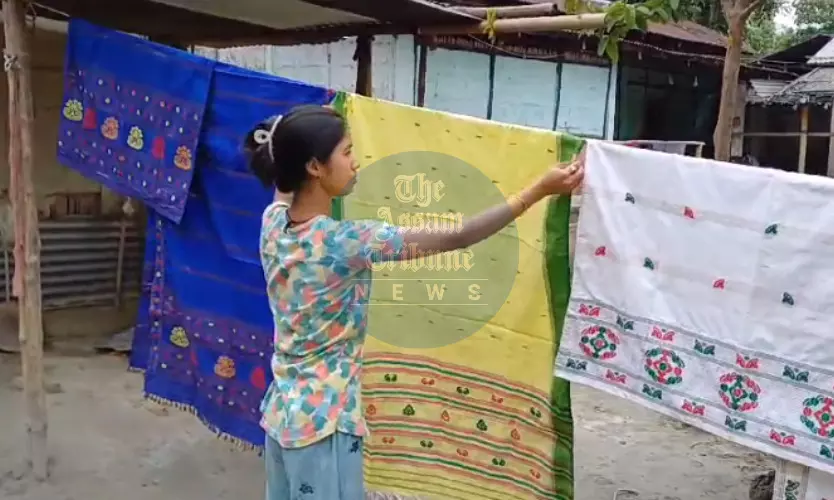 From silence to success: Baksa girl inspires with weaving skills From silence to success: Baksa girl inspires with weaving skills