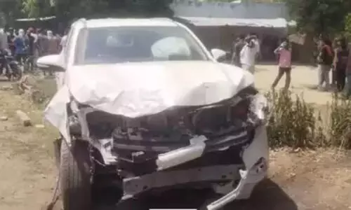 Brij Bhushan Singh’s son’s convoy hits motorcycle; 2 dead