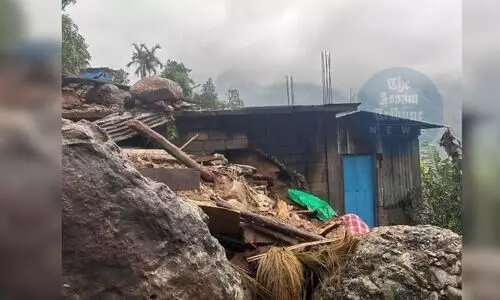 Four feared dead due to landslide in Meghalaya