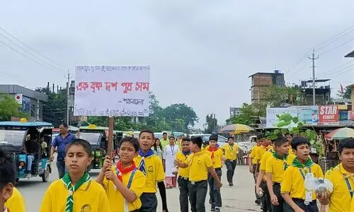 down town Gurukul Moranhat celebrates World Environment Day with action and education