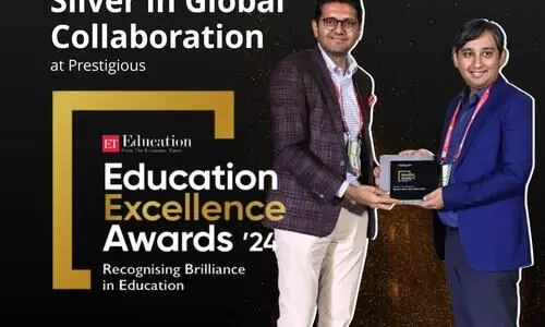 Assam down town University wins Silver in Global Collaboration at ET Education Excellence Award 2024