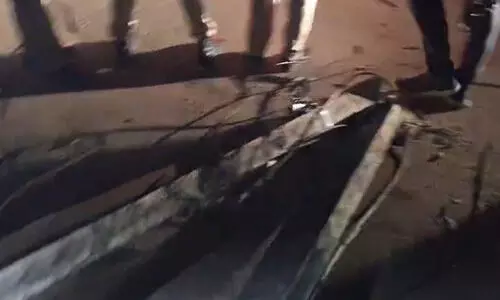 Guwahati resident dies after electric pole falls on scooter