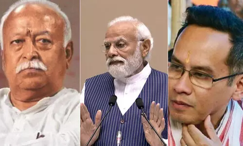 RSS chief calls for peace in Manipur; Gaurav Gogoi challenges Modis response