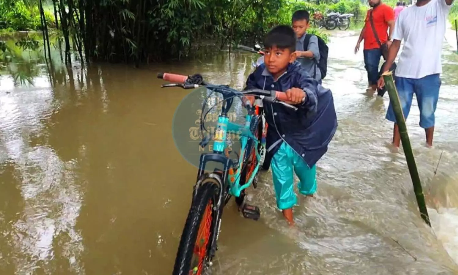 Bajali: 100-year-old Raas Temple at risk after embankment breach