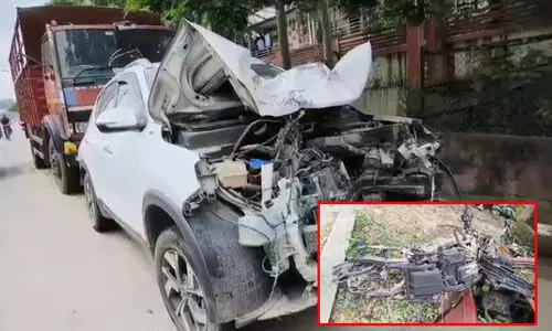 Car-bike collision atop Basistha flyover in Guwahati leaves two dead