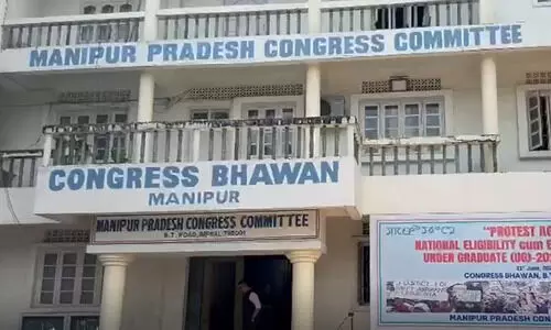 Manipur Congress condemns exclusion of state crisis in Presidential address