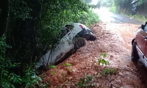 Incessant rainfall triggers landslide in Meghalaya, no casualties reported