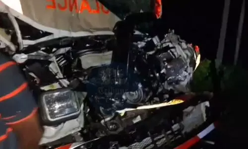 Assam: Doctor critically injured in ambulance-truck collision in Nagaon