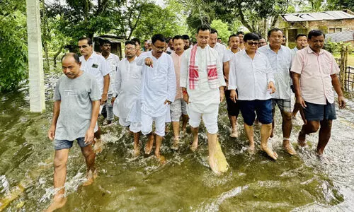 Gaurav Gogoi alleges discrimination in flood-relief supply to Demow residents