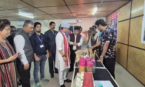 Jyotiraditya Scindia visits North East Cane and Bamboo Development Council