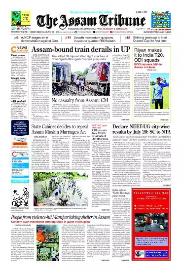 The Assam Tribune
