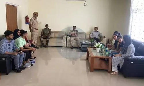 Assam: 55 Indian students safely return from Bangladesh via Karimganj