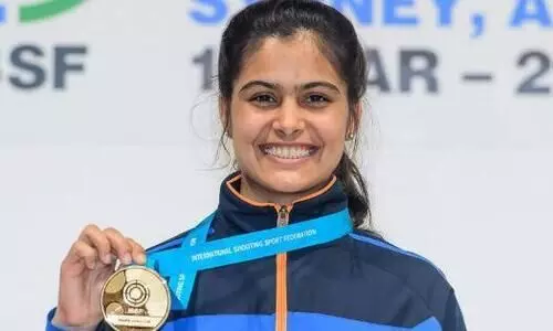 Manu Bhaker wins historic bronze medal in 10m Air Pistol at Paris Olympics