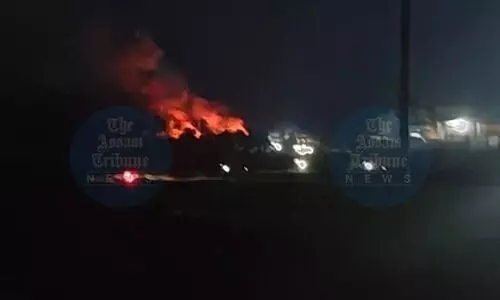 Violence continue in West Imphals Koutruk: Armed miscreants torch 5 houses