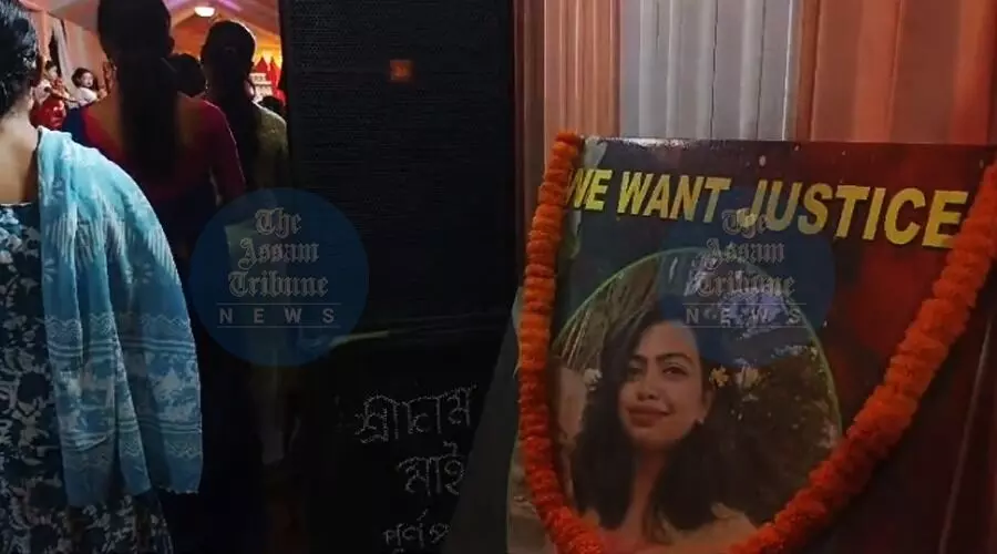 Silchar’s Ganesh Chaturthi pandal uses platform to demand justice for Kolkata rape victim