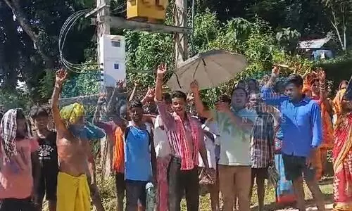 No power in Cachars Saotal Basti for past 3 months; residents up in arms