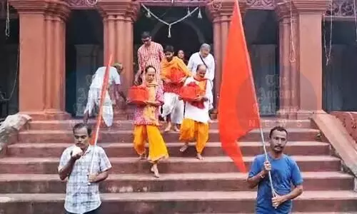 404 years of tradition: Gauripurs royal Durga Puja begins with grandeur