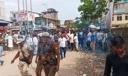 Samaguri clash: Congress protests polices alleged inaction; Nagaon SP refutes claims