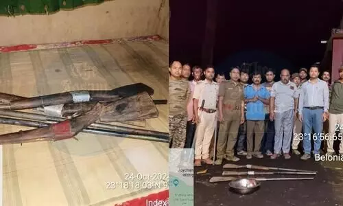 Deer poaching: Country made guns & raw meat seized in Tripura