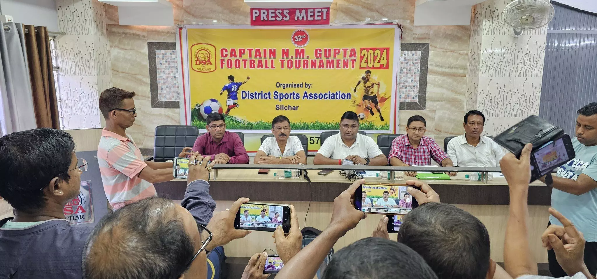 After six years, Captain NM Gupta Memorial Football Tournament returns to Barak Valley