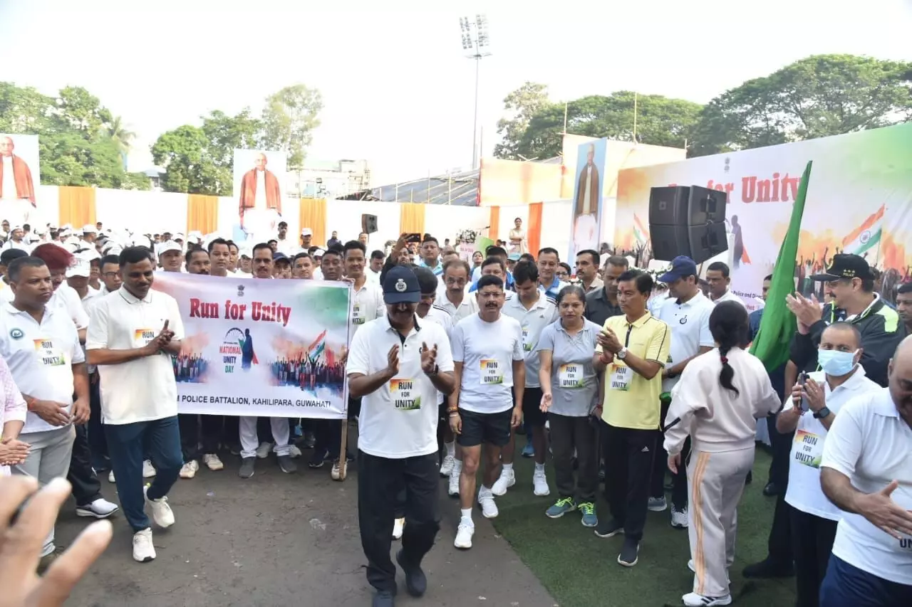 Run for Unity at Latasil field