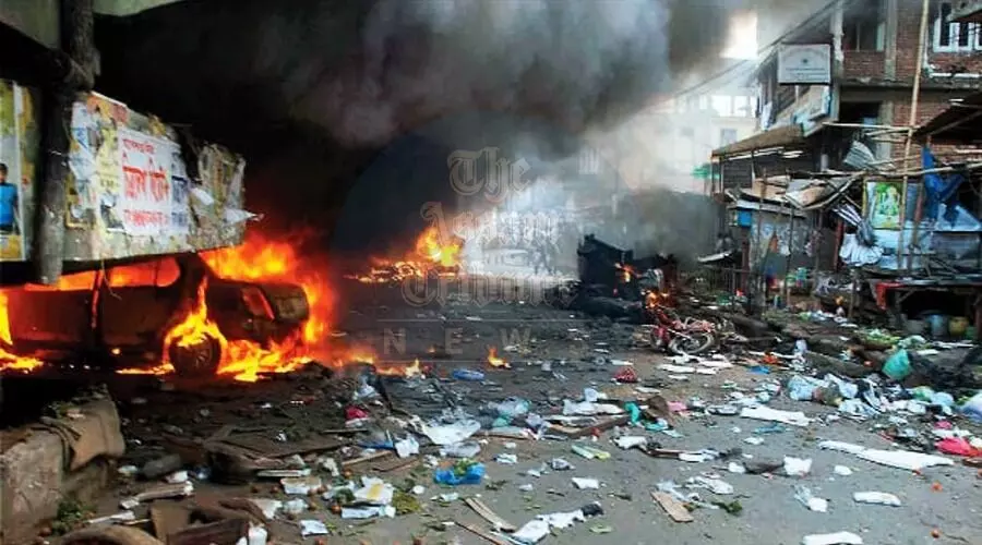 2008 Bomb Blast site at Ganeshguri