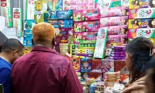 Ahead of Diwali, PCBA raids firecracker vendors in Silchar, seizes ‘noisy’ items