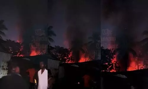 Fire breaks out at two places in Silchar, no casualties reported